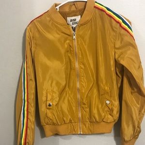 Yellow & Rainbow windbreaker